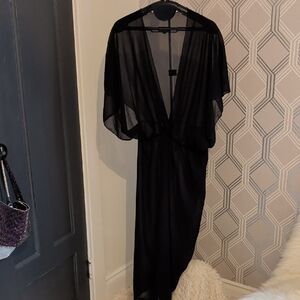 Elegant Black Cover Up